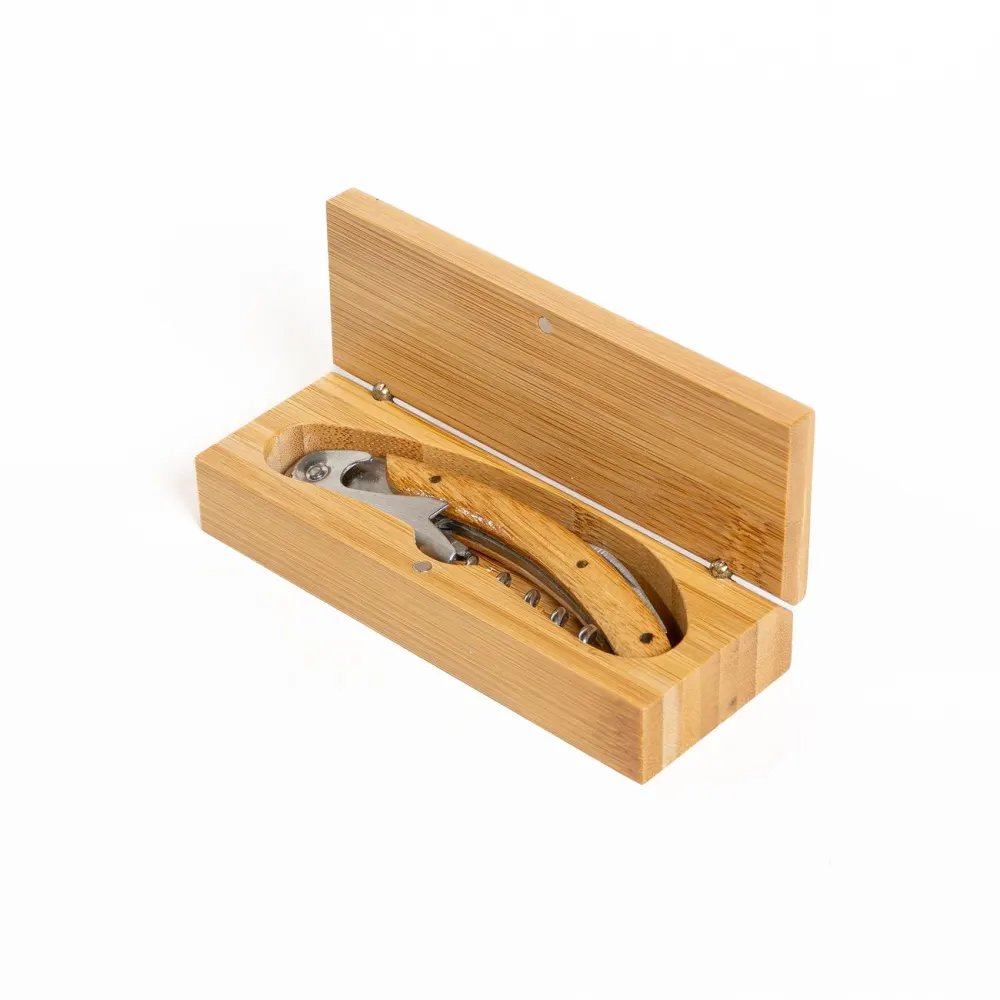 Sacacorchos con Estuche de Madera