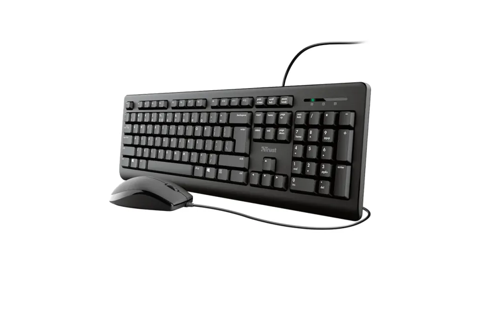 Set teclado y mouse Trust Primo