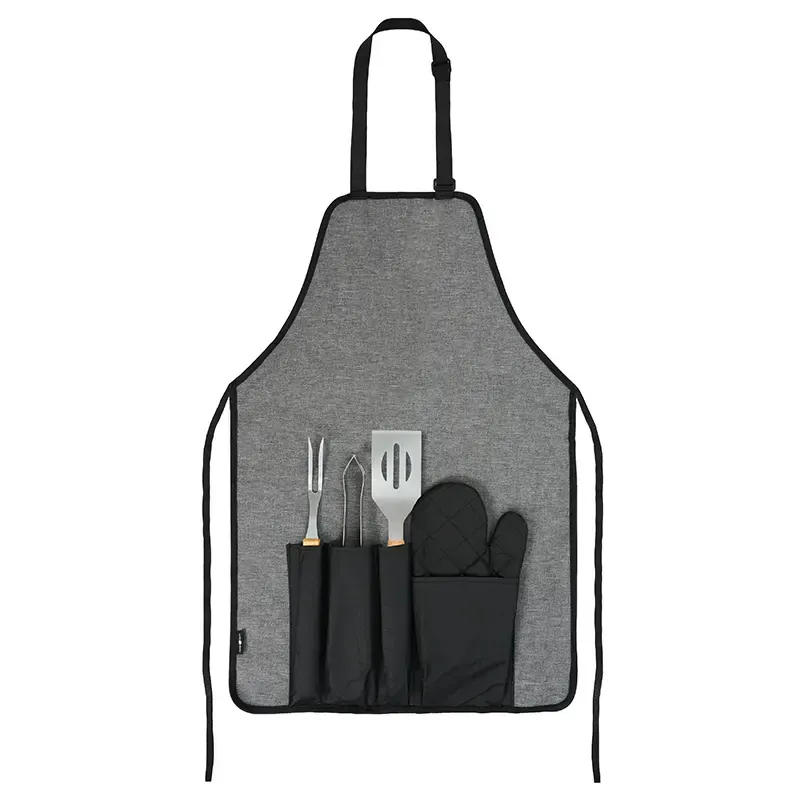 Set bbq Delantal Grill