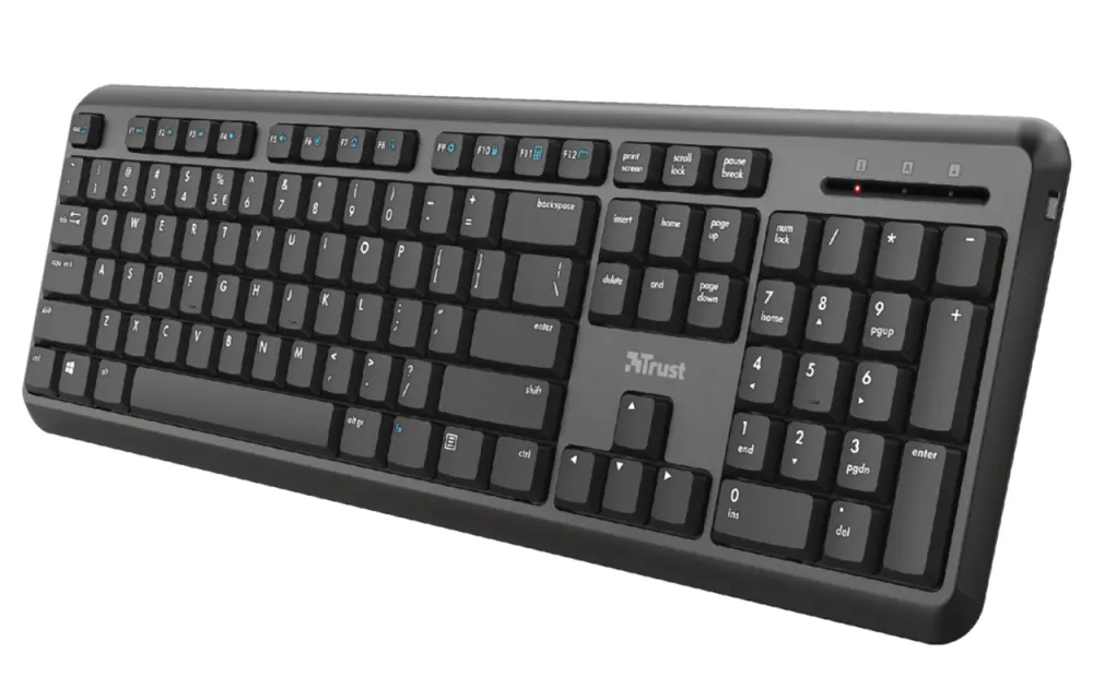 Teclado Silencioso inalámbrico Trust TK-350