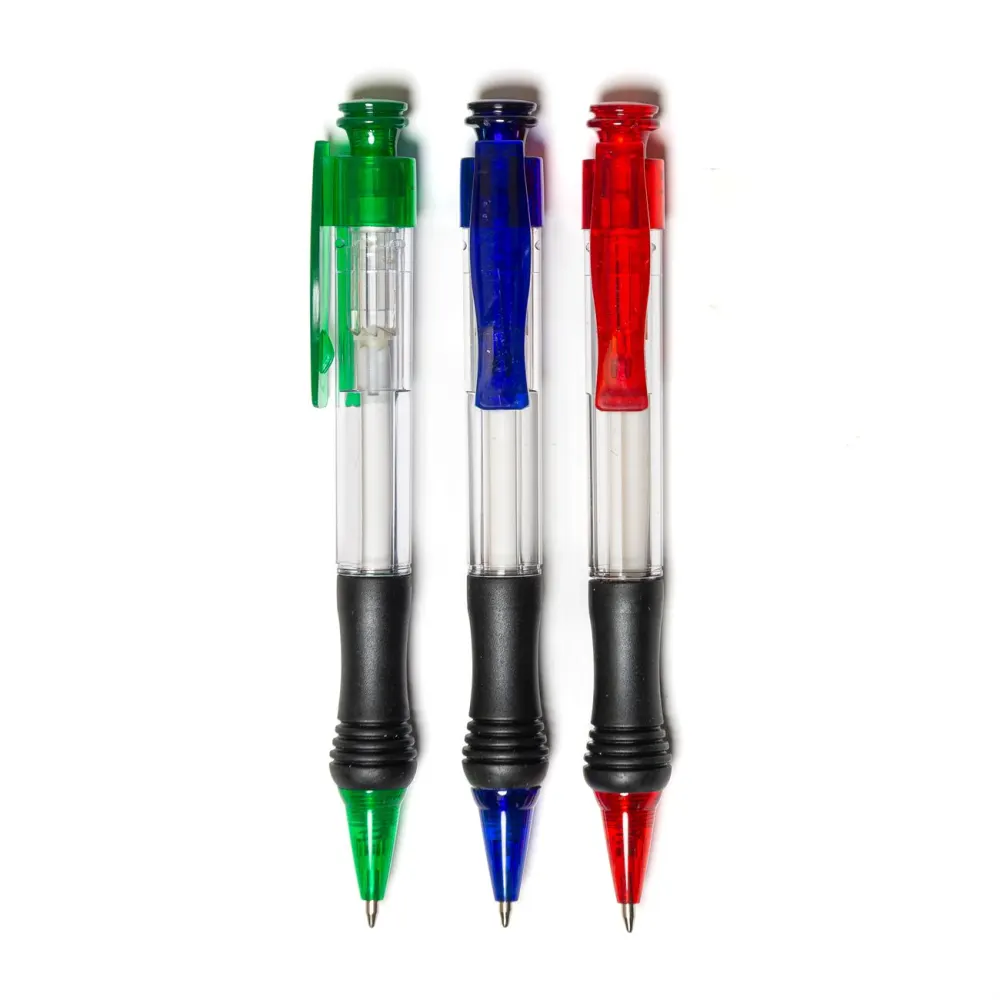 Bolígrafo Retráctil Cristal Grip Goma
