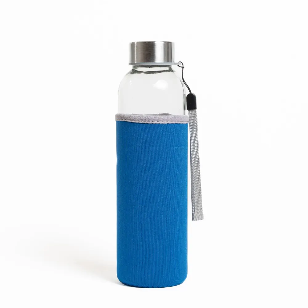 Botella de Vidrio con Funda 420ml