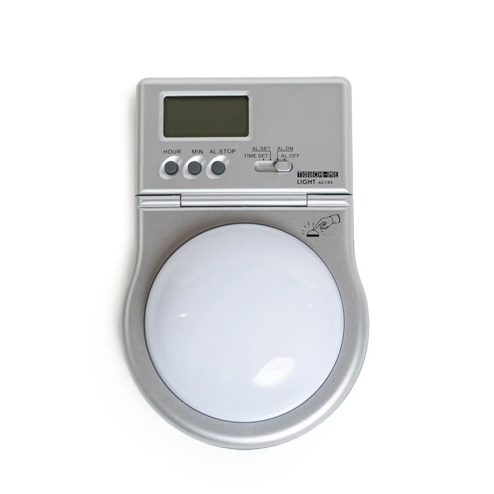 Reloj de Mesa con Luz y Alarma
