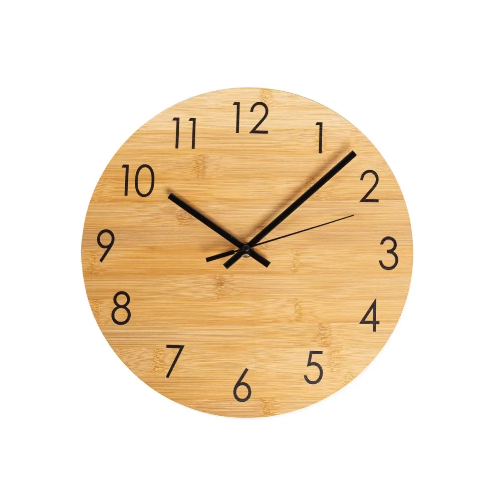 Reloj de Pared Bambú 30cm