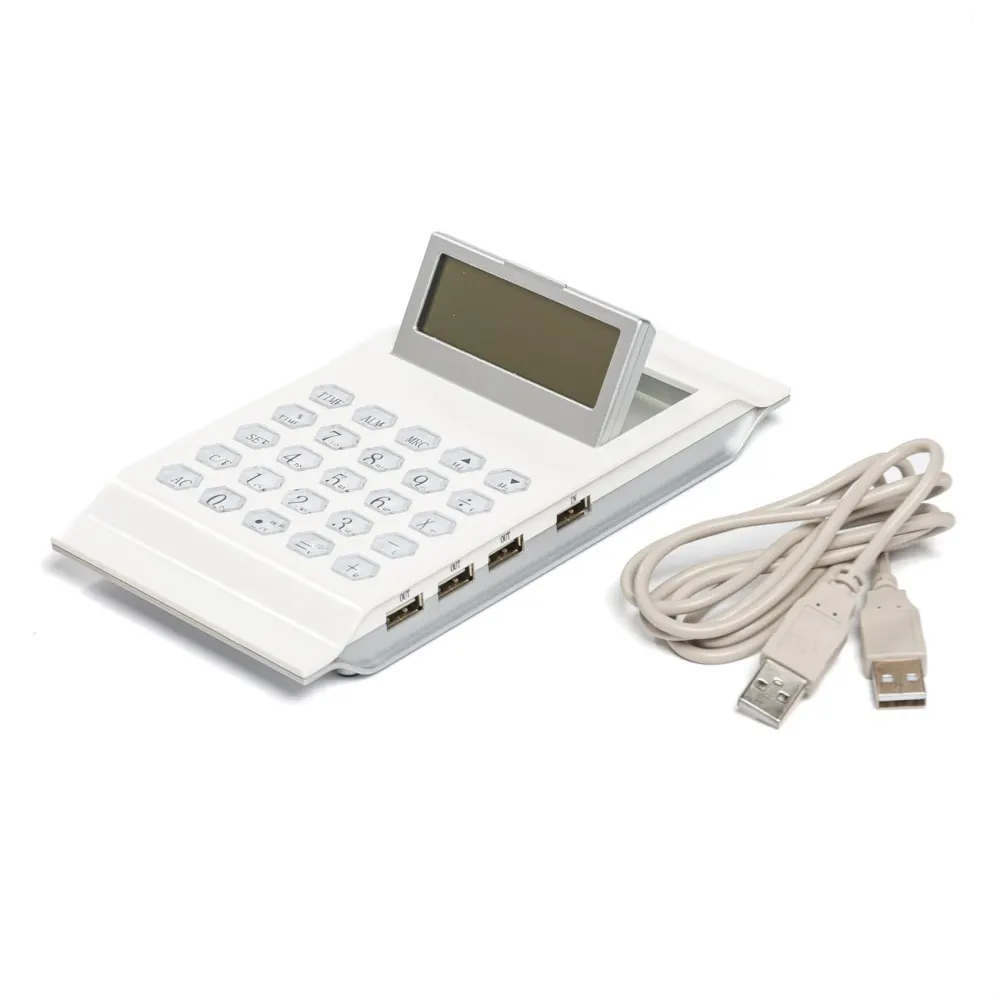 Calculadora con Hub USB 3 Puertos