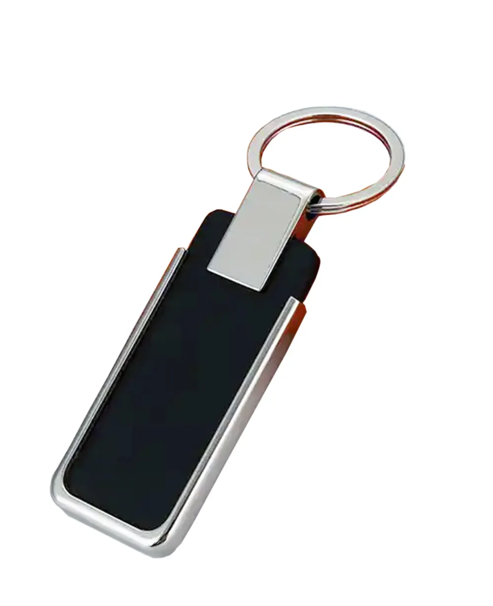 LLAVERO METAL Y ECO CUERO DANDY