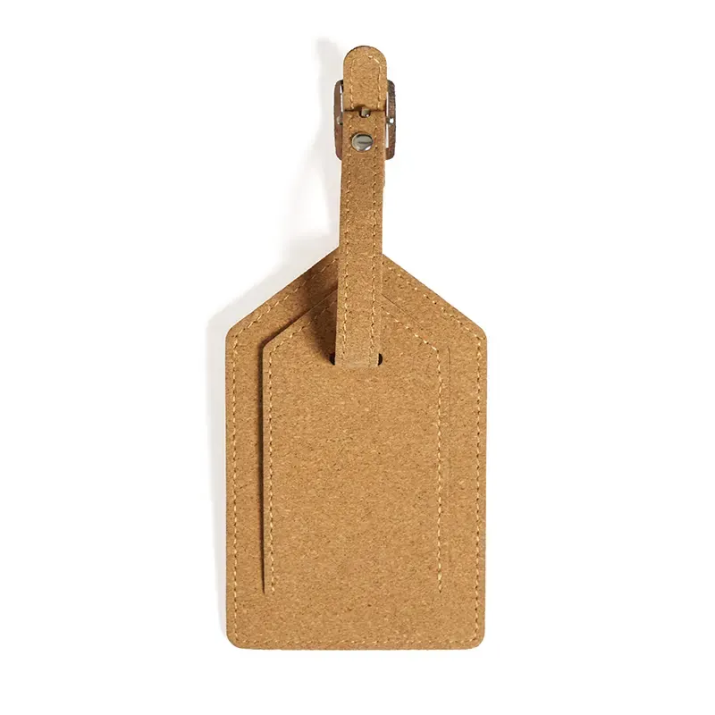 Etiqueta de Equipaje Corcho
