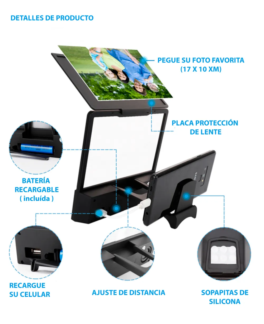 AMPLIFICADOR DE PANTALLA L8