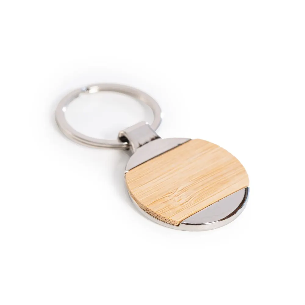 Llavero Bamboo Circular