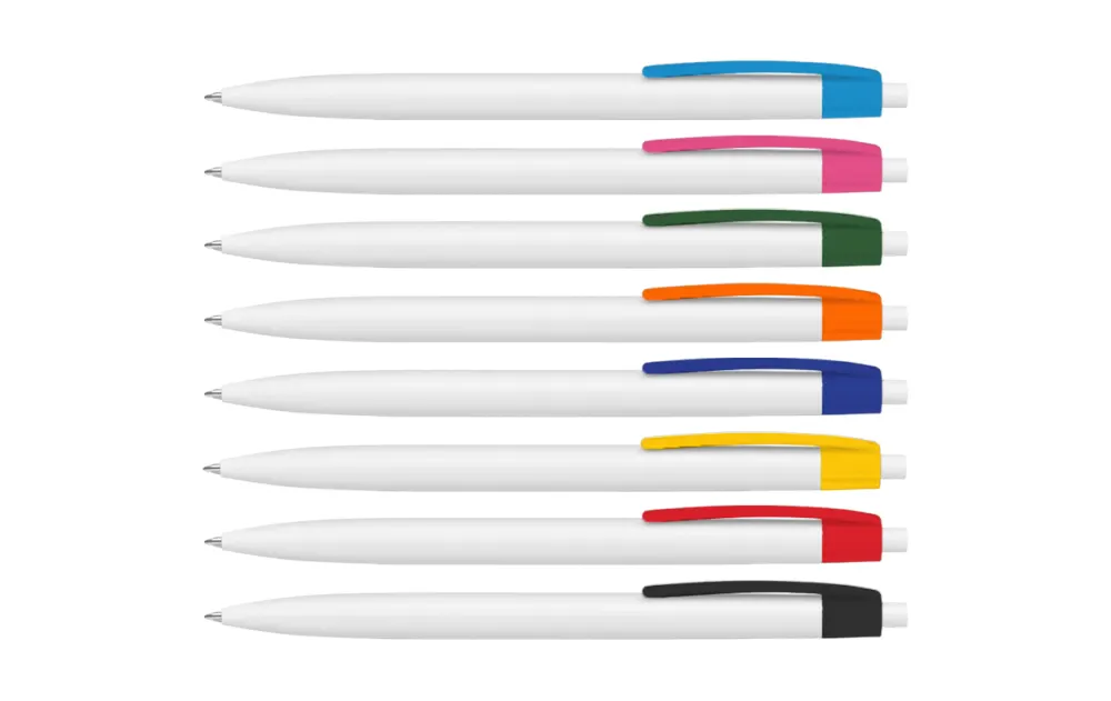 Boligrafo Clic Pen Best Value White - Tinta Azul