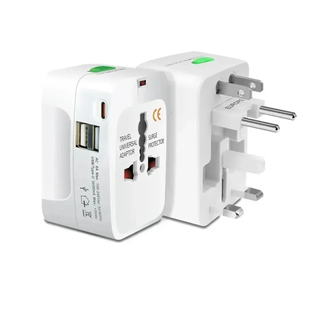 Adaptador Universal Viajero con USB-C